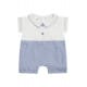 Blue Polo Romper
